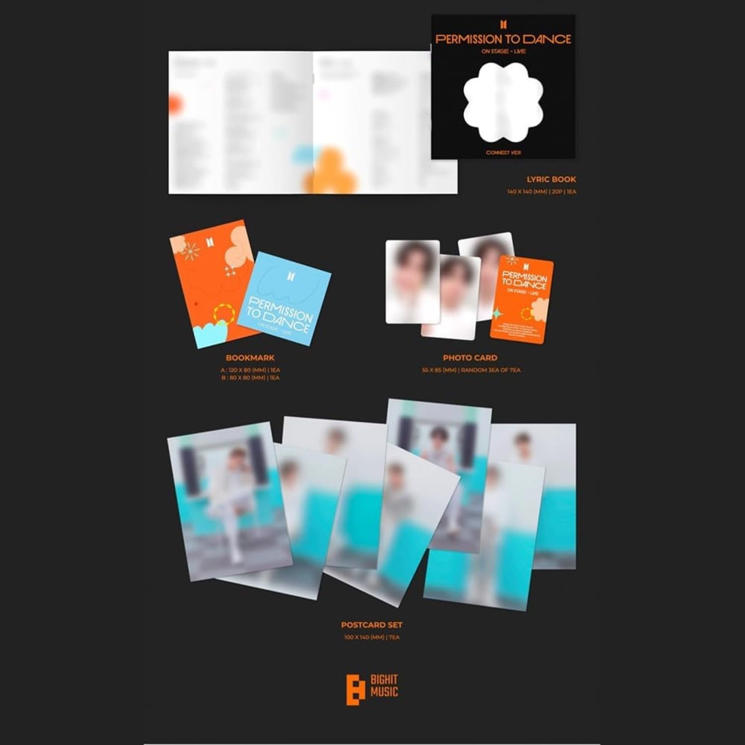 Careflection BTS PTD PERMISSION TO DANCE ON STAGE - LIVE Album